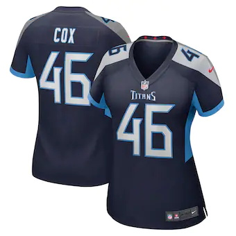 womens nike morgan cox navy tennessee titans game jersey_pi